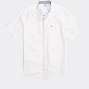 White Polo Dress Shirt